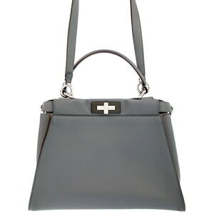 Fendi Peekaboo handbag ISeeU Leather 2way Shoulder Bag